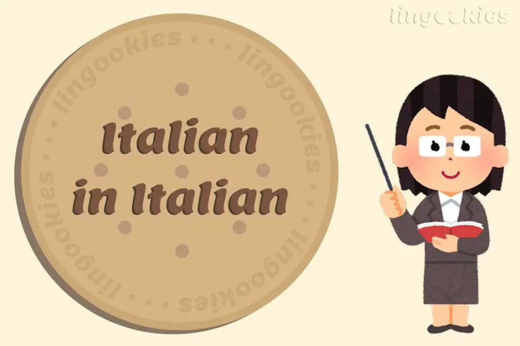 How to say ITALIAN in Italian for free - Lingookies