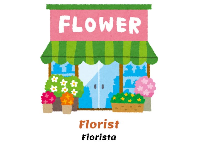 mestieri in inglese - florist