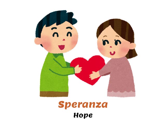 wish in italian - speranza