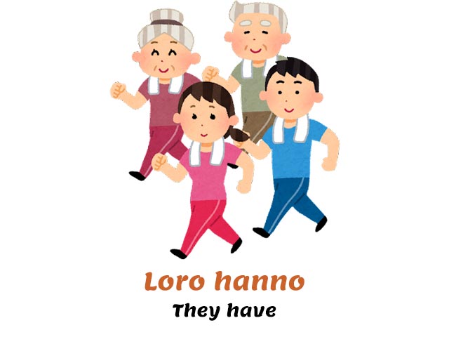 loro hanno - they have