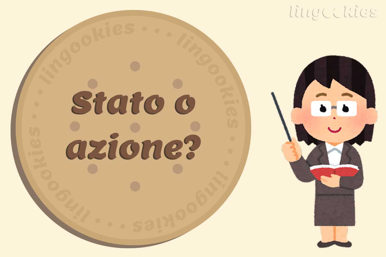 verbi di stato e di azione in inglese