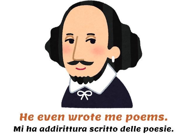 differenza tra even e also - shakespeare - poemi