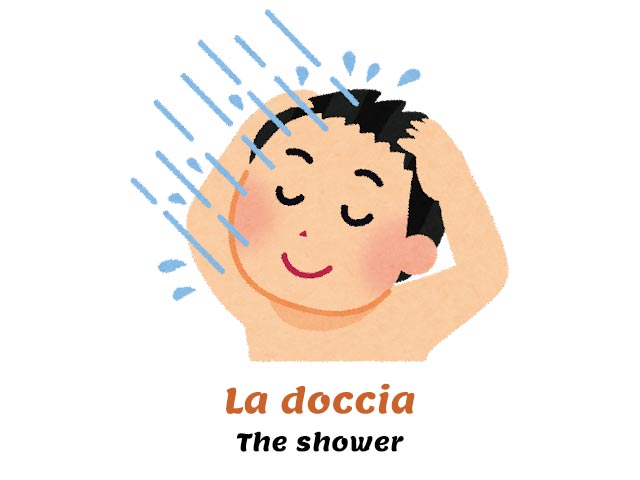 Translate DOCCIA from Italian into English