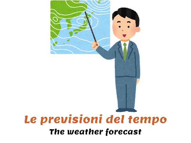 previsioni del tempo - weather forecast man