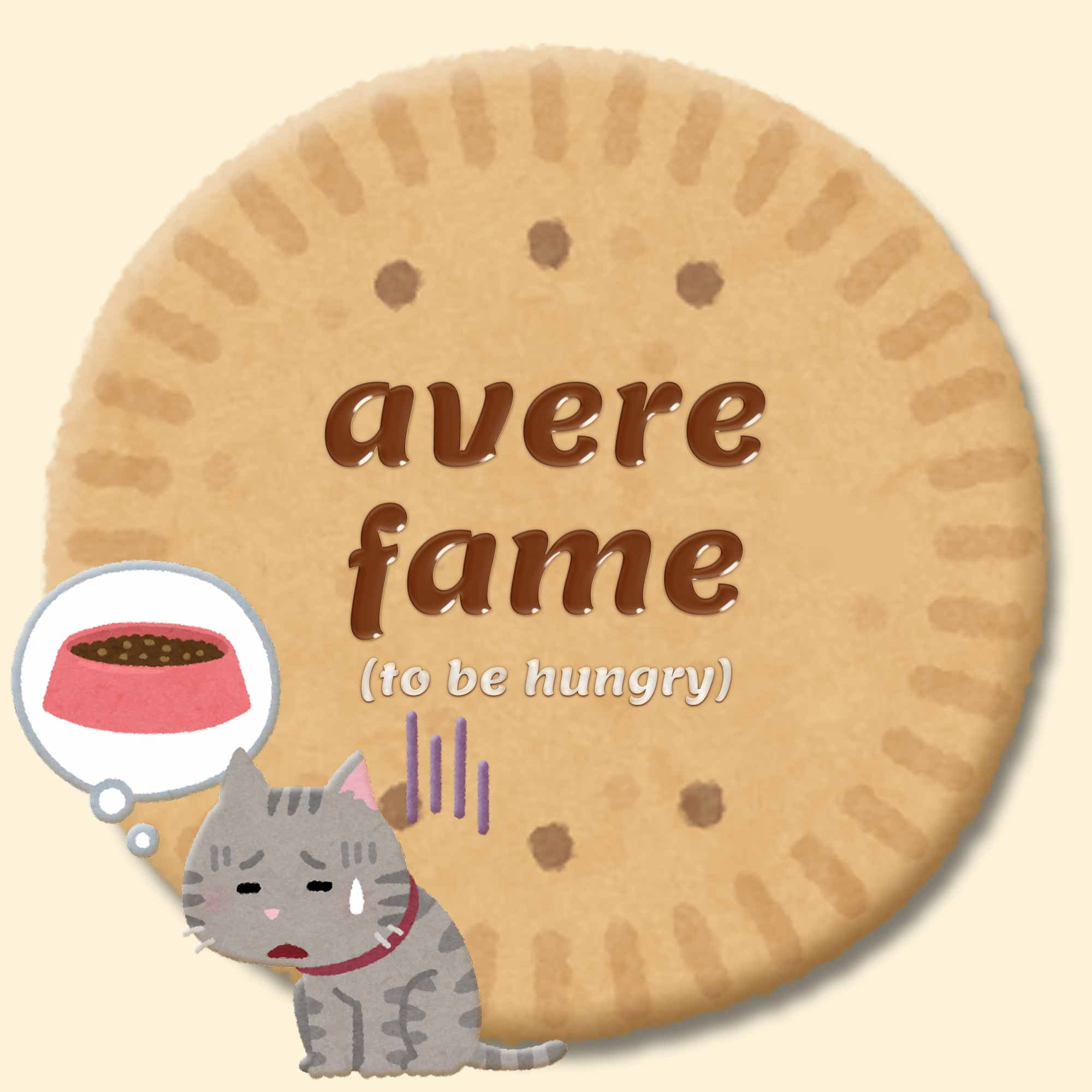 lingookie 11 - to be hungry in italian - avere fame in inglese