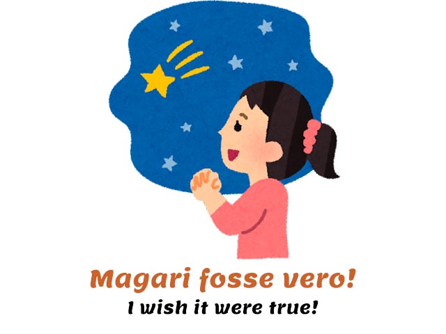 girl wishing on a star