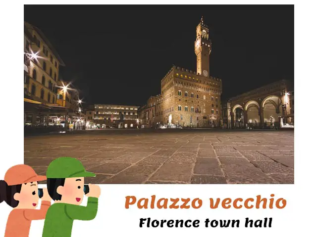 palazzo vecchio and piazza della signoria in florence