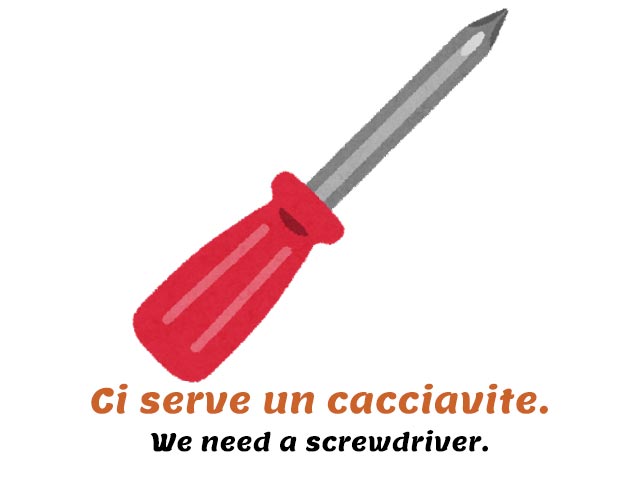 red screwdriver