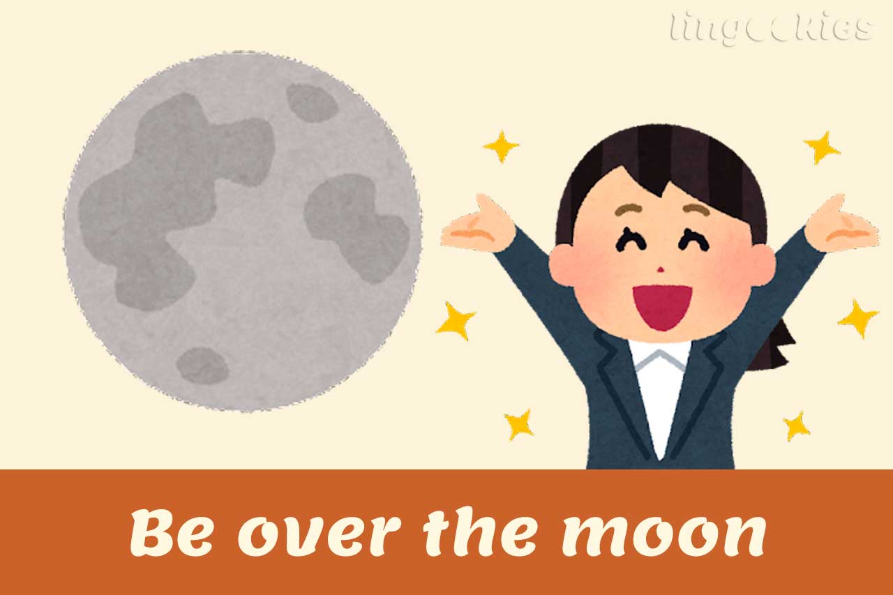 cosa significa be over the moon in inglese