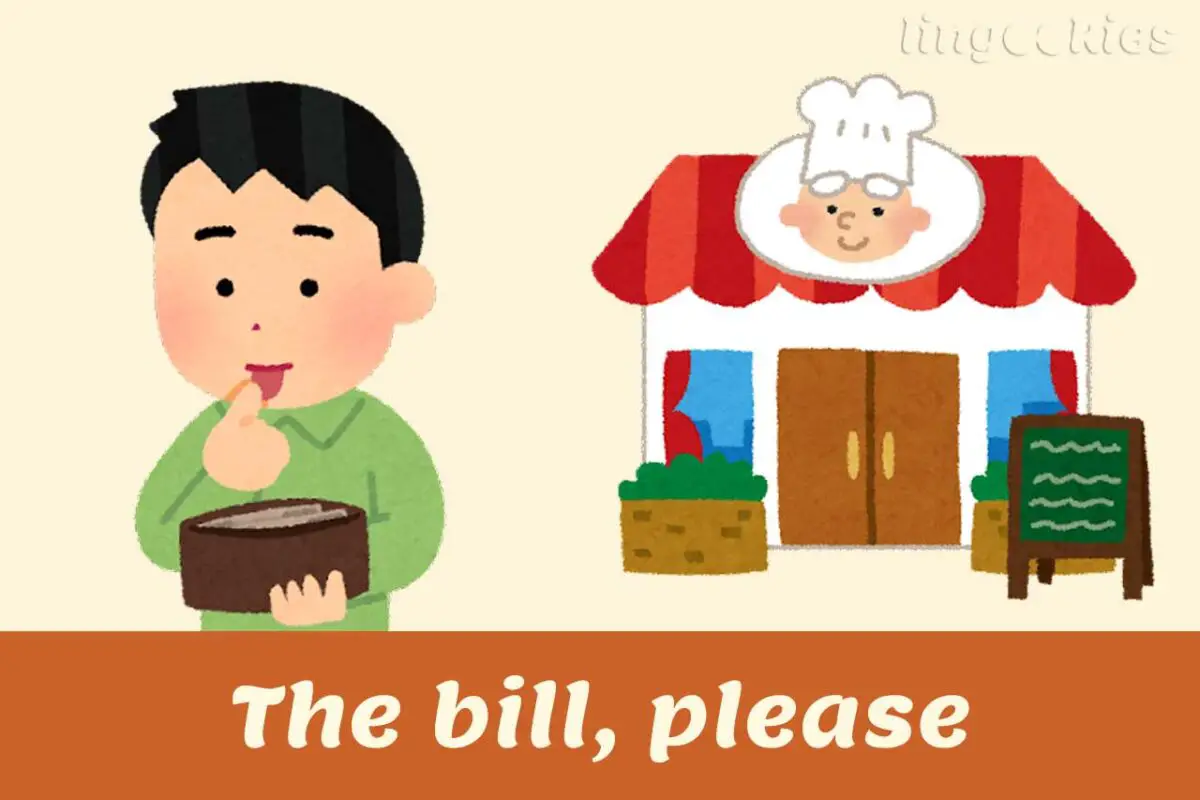 How To Say Can I Have The Bill Please In Italian W Audio 7094