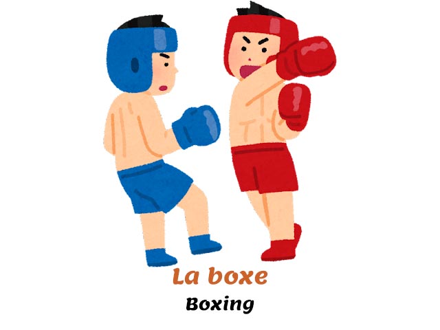 two men boxing