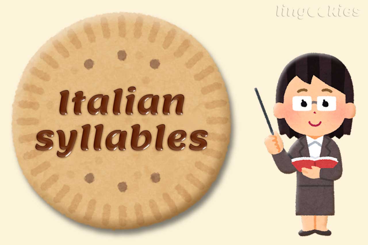 how to divide words into syllables in italian