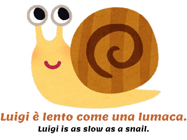 How To Say Slow In Italian