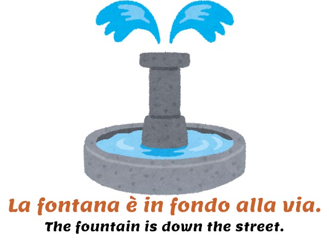 a water fountain