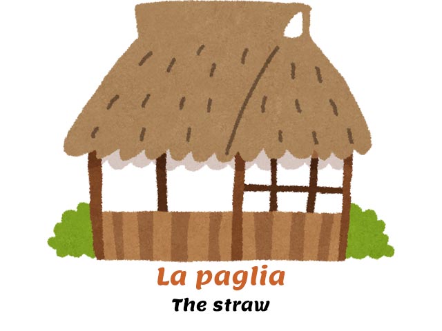 straw hut