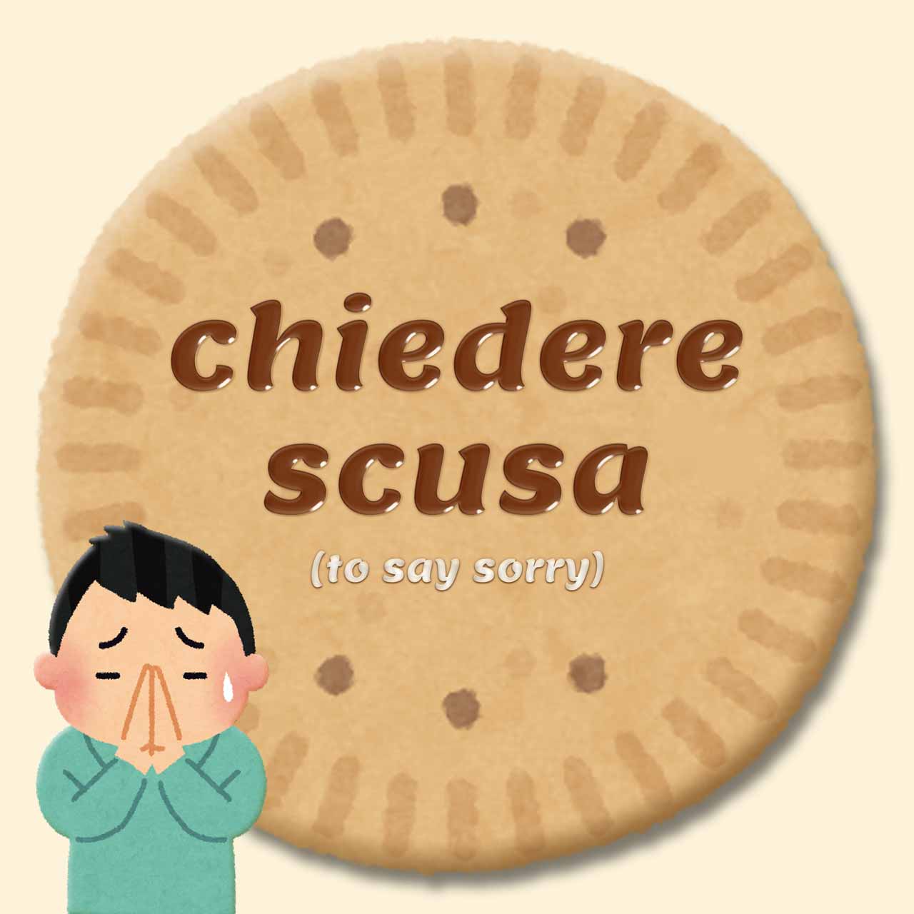 lingookie 33 - to say sorry in italian - chiedere scusa in inglese