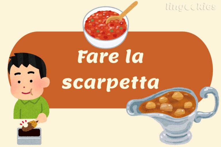 Fare la scarpetta - Italian Expressions