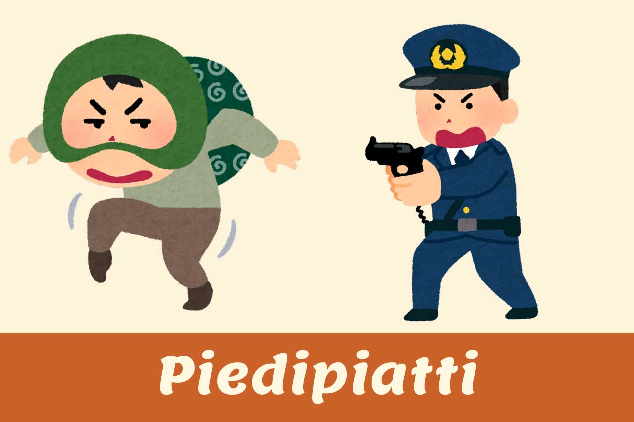 meaning of piedipiatti in italian