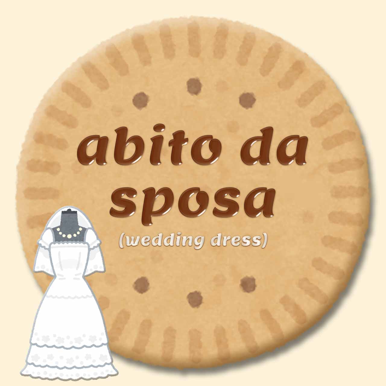 wedding dress in italian - abito da sposa in inglese