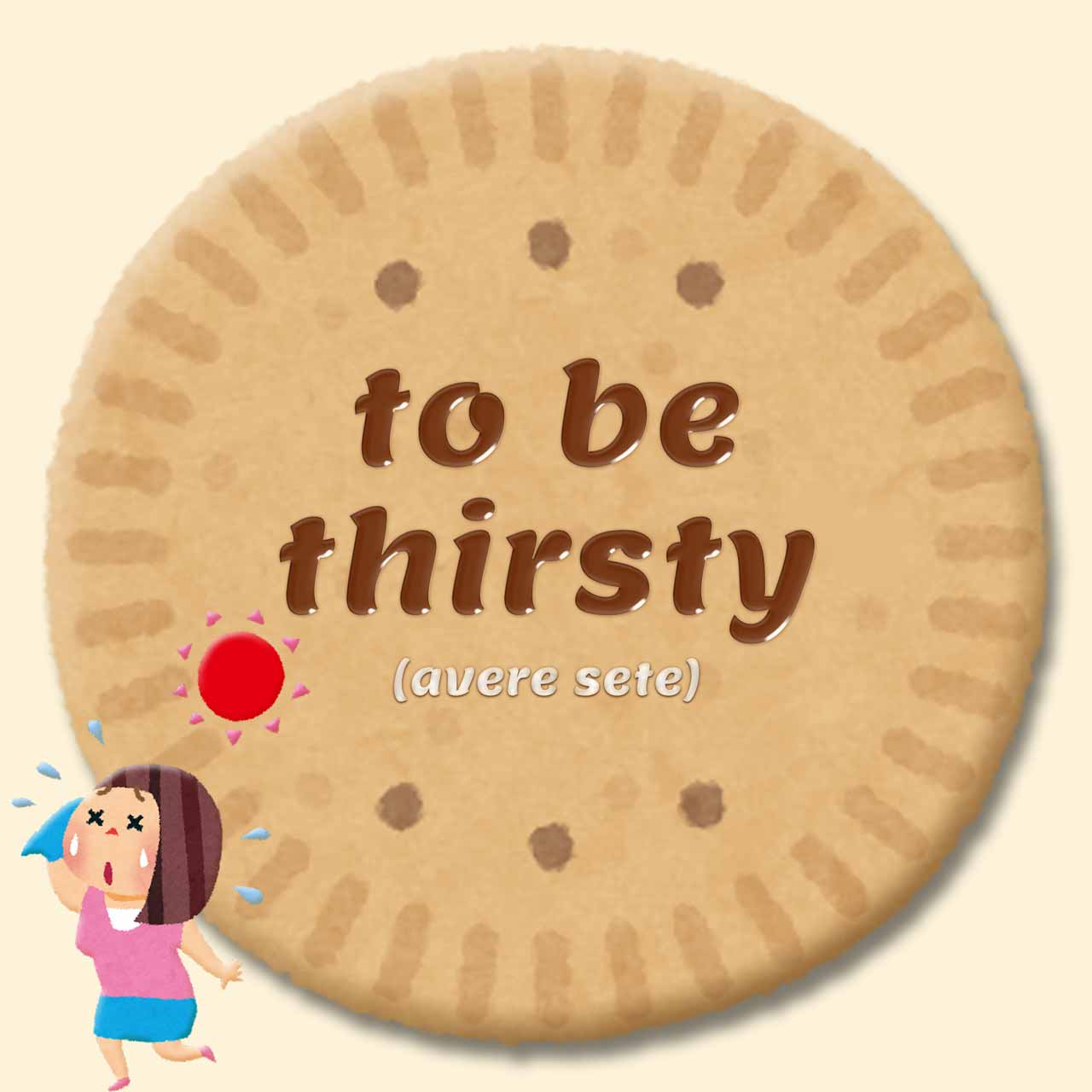 lingookie 12 - to be thirsty in italian - avere sete in inglese