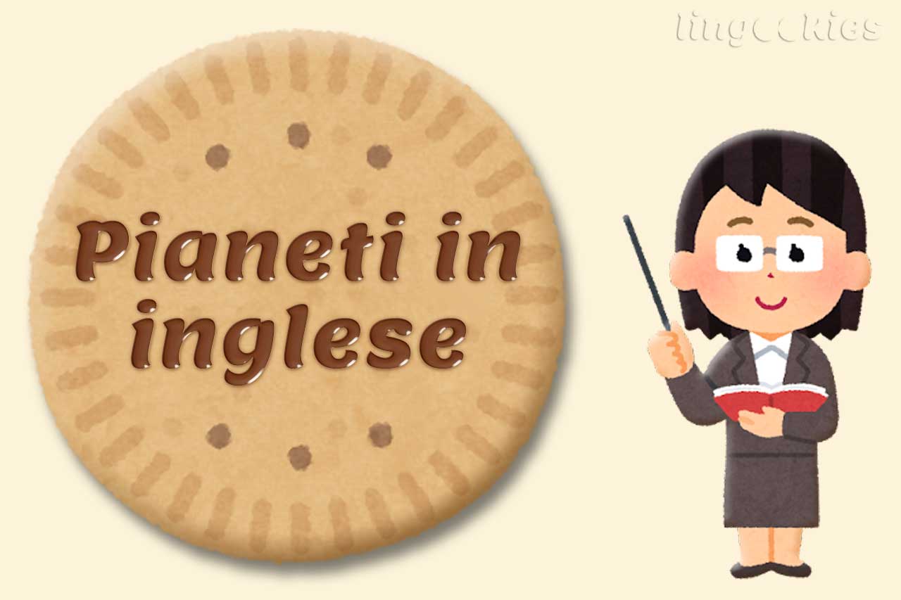 nomi dei pianeti in inglese