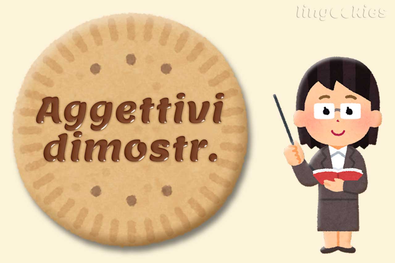 aggettivi dimostrativi in inglese