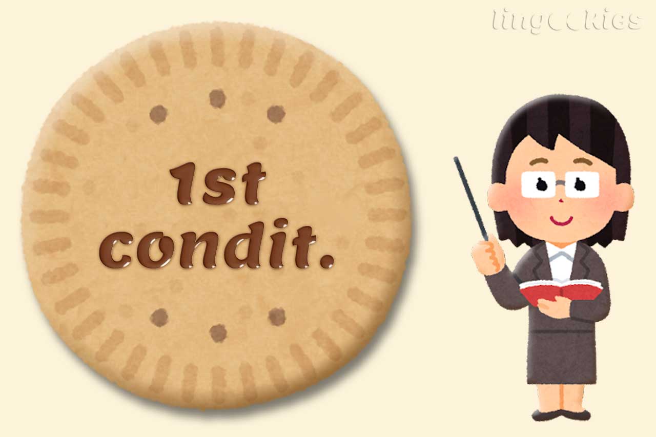 first conditional inglese