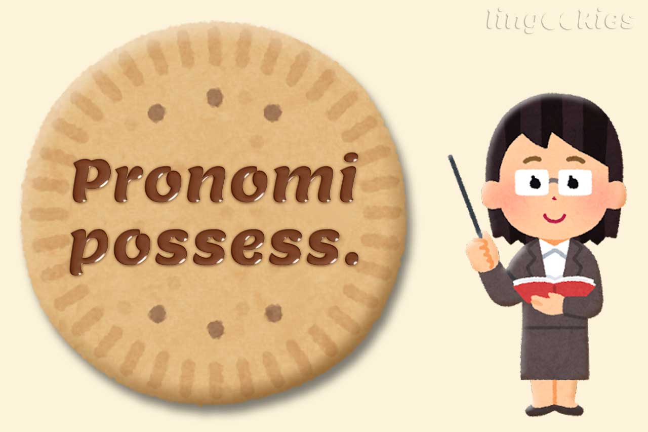 pronomi possessivi in inglese