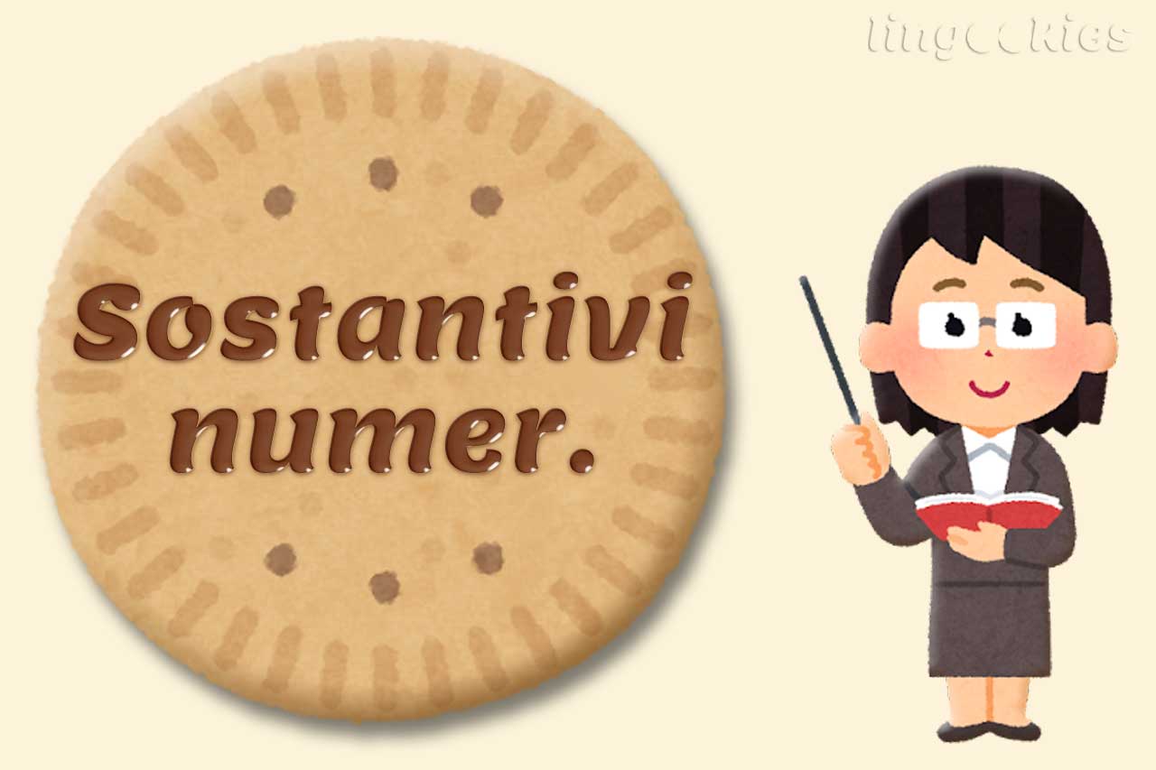 sostantivi numerabili, some any